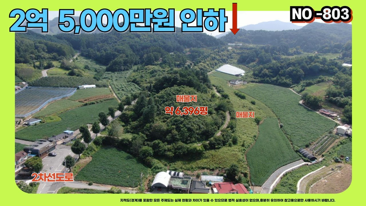 [ 2억 5,000만원 인하] 파격적인 가격인하 영월 주천면 신일리 모두 개발가능한 저렴한 임야 매매 #주천토지 #영월임야 #영월싼땅 #저렴한임야 #원주박사 NO-803