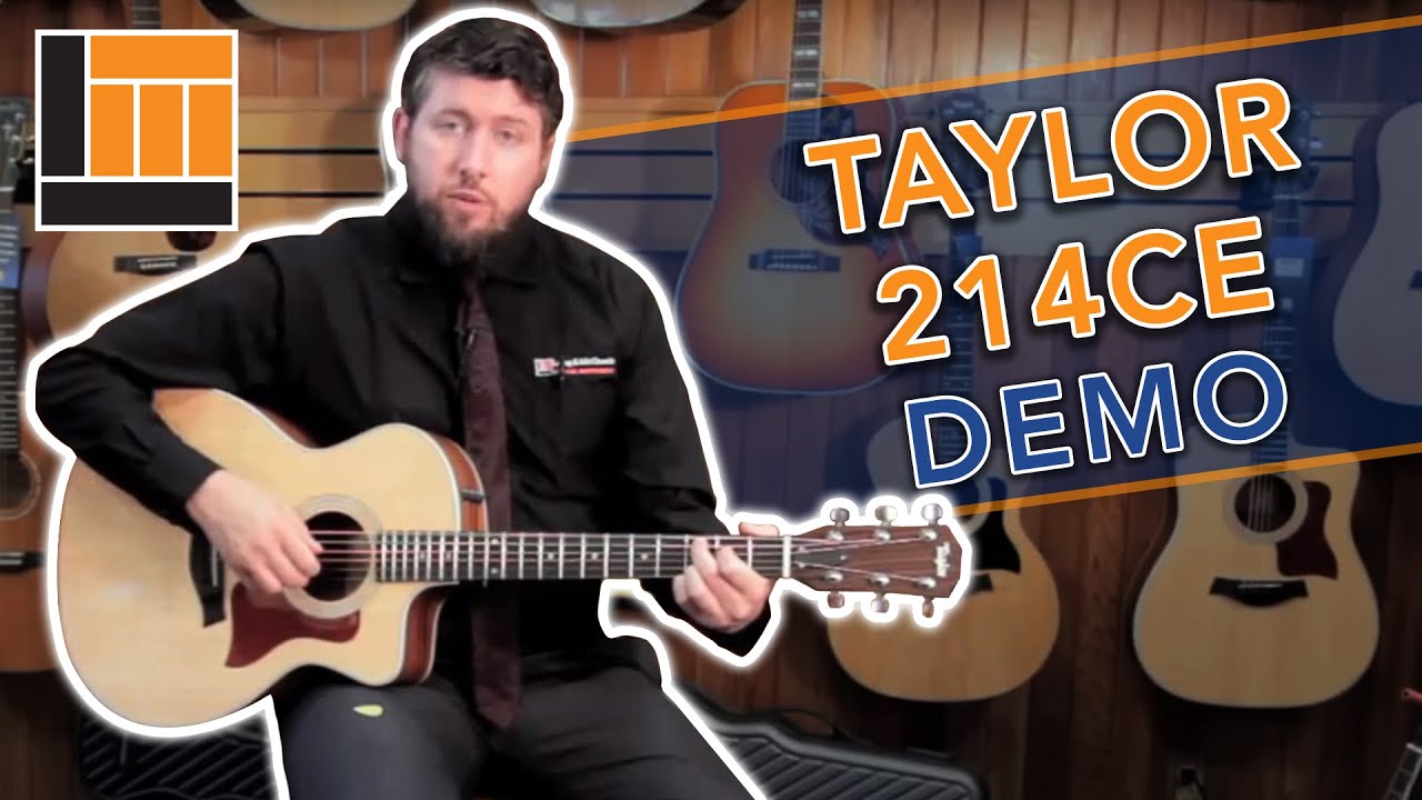Taylor 214ce Grand Auditorium Acoustic/Electric [Product Demo]