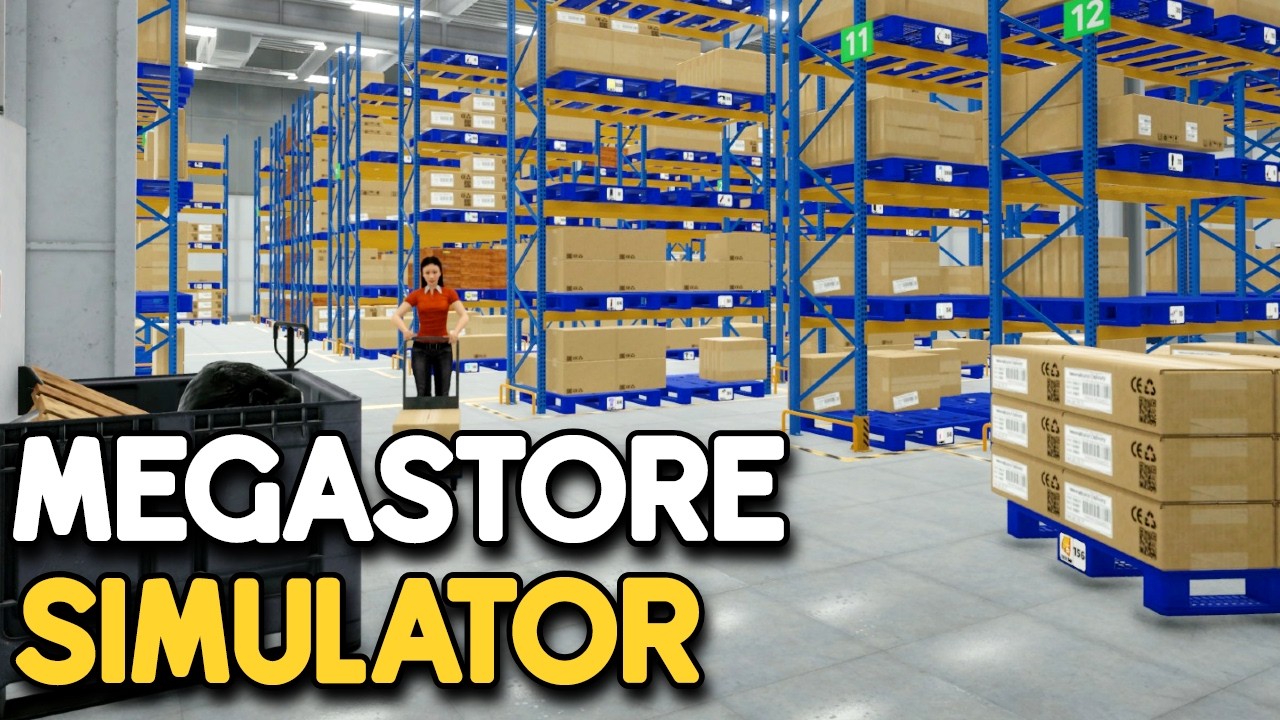 MASSIVE New Update With Vending Machines & Warehouses In Megastore Simulator - Day 12