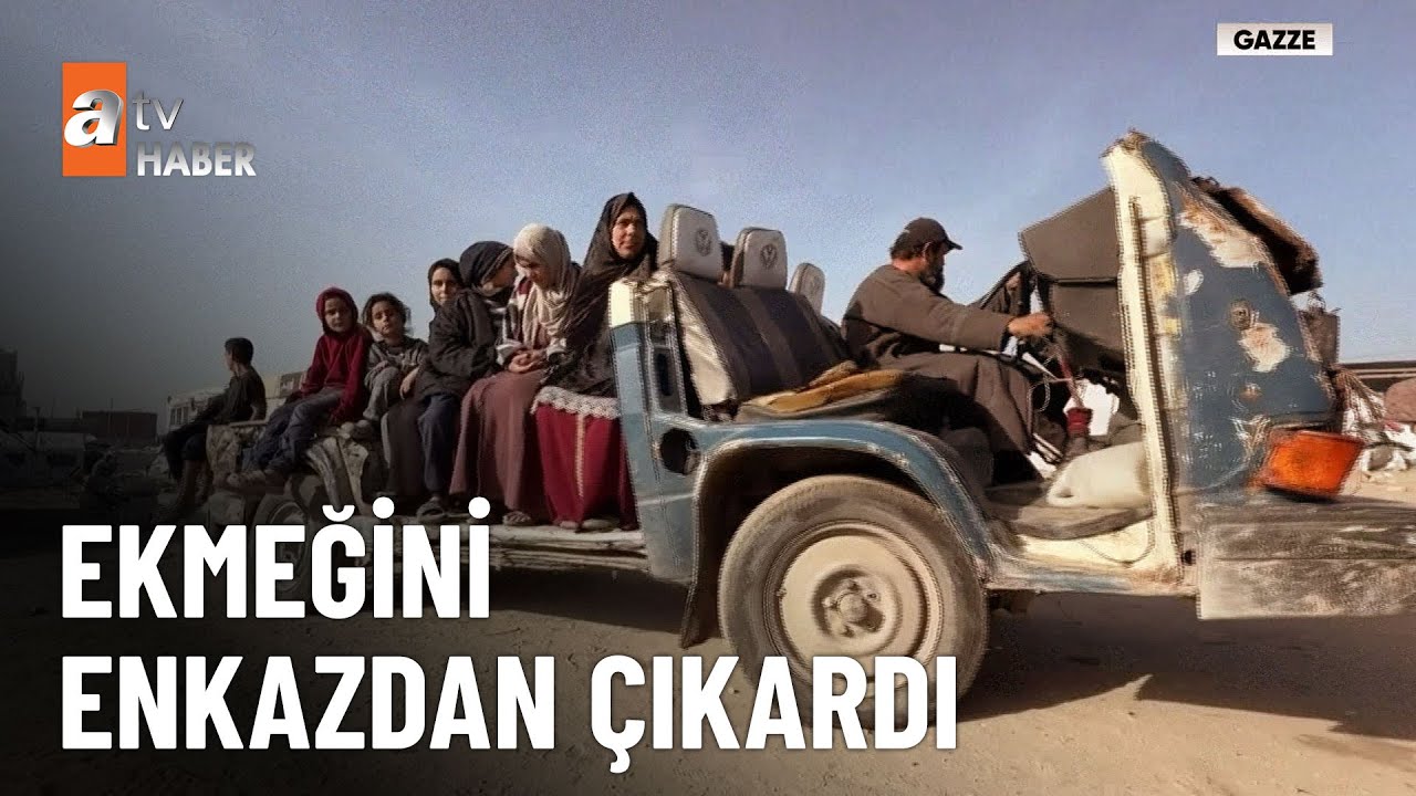 Gazzeli şoför enkazı ekmek teknesine çevirdi - atv Ana Haber 27 Ocak 2026