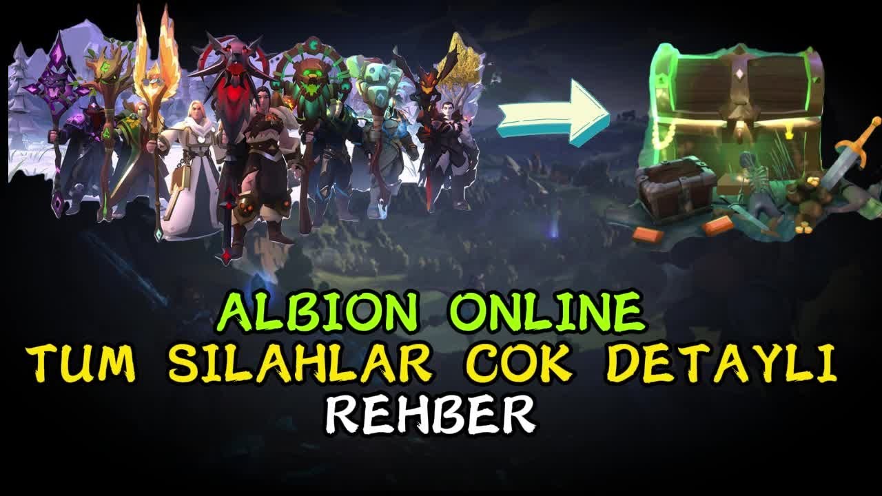 !!(İNANILMAZ)ÇOK DETAYLI SİLAH EKİPMAN REHBERİ. #albiononline #brawlstars #mmorpg #gaming #games