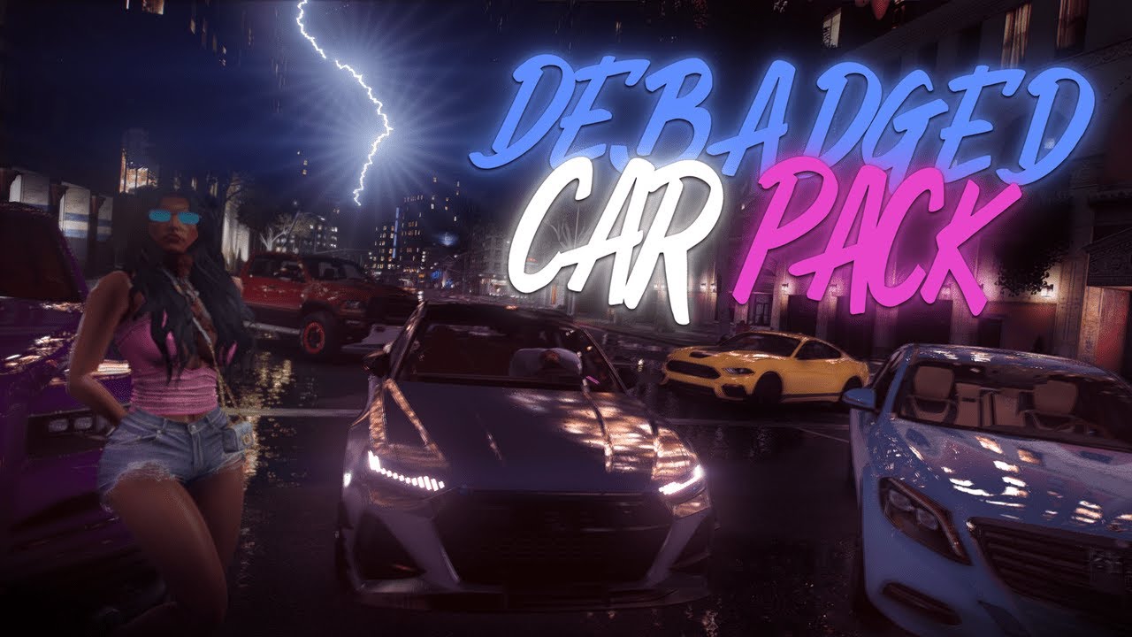 Debadged Car Pack 2026! | Largest Car Pack | TOS Friendly
