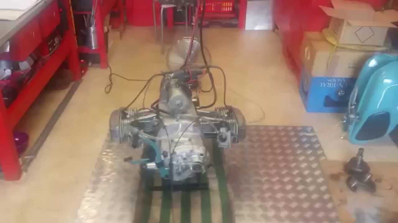 Dnepr MT 16 Motorneuaufbau  1. Probelauf