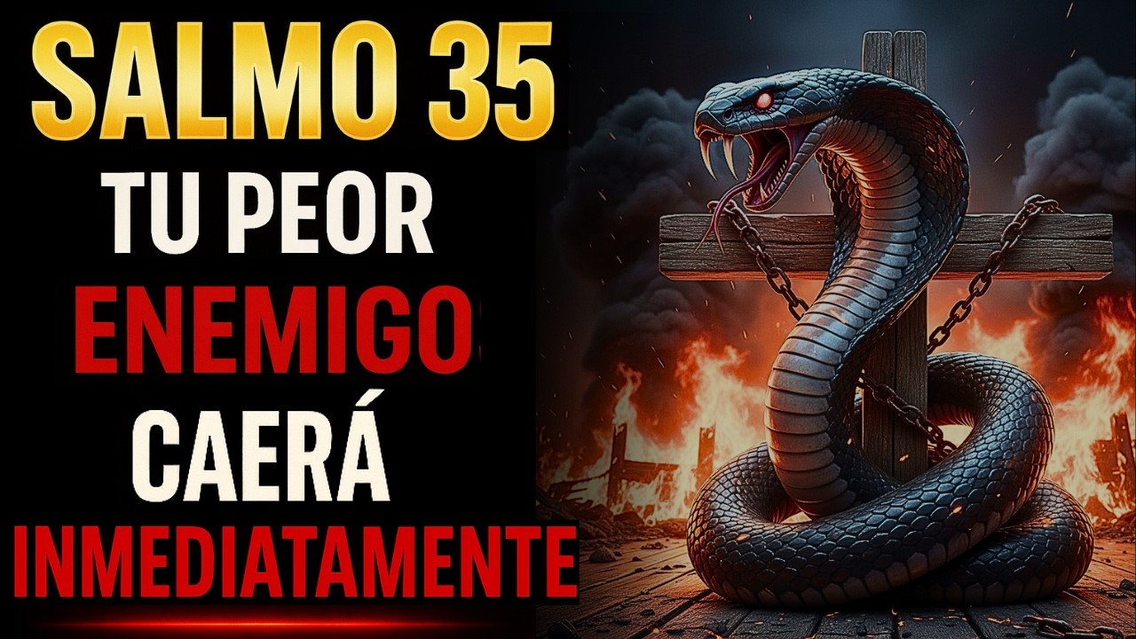 SALMO 35 el ¡MARTILLO de DIOS DEVUELVE x7 y ROMPE TRABAJOS de BRUJERIA, MALDICIONES y ENVIDIA!