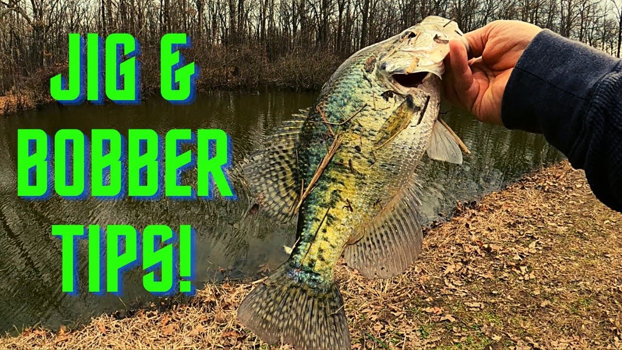 Winter Bank Fishing Secrets Crappie LOVE Jigs and Bobbers!