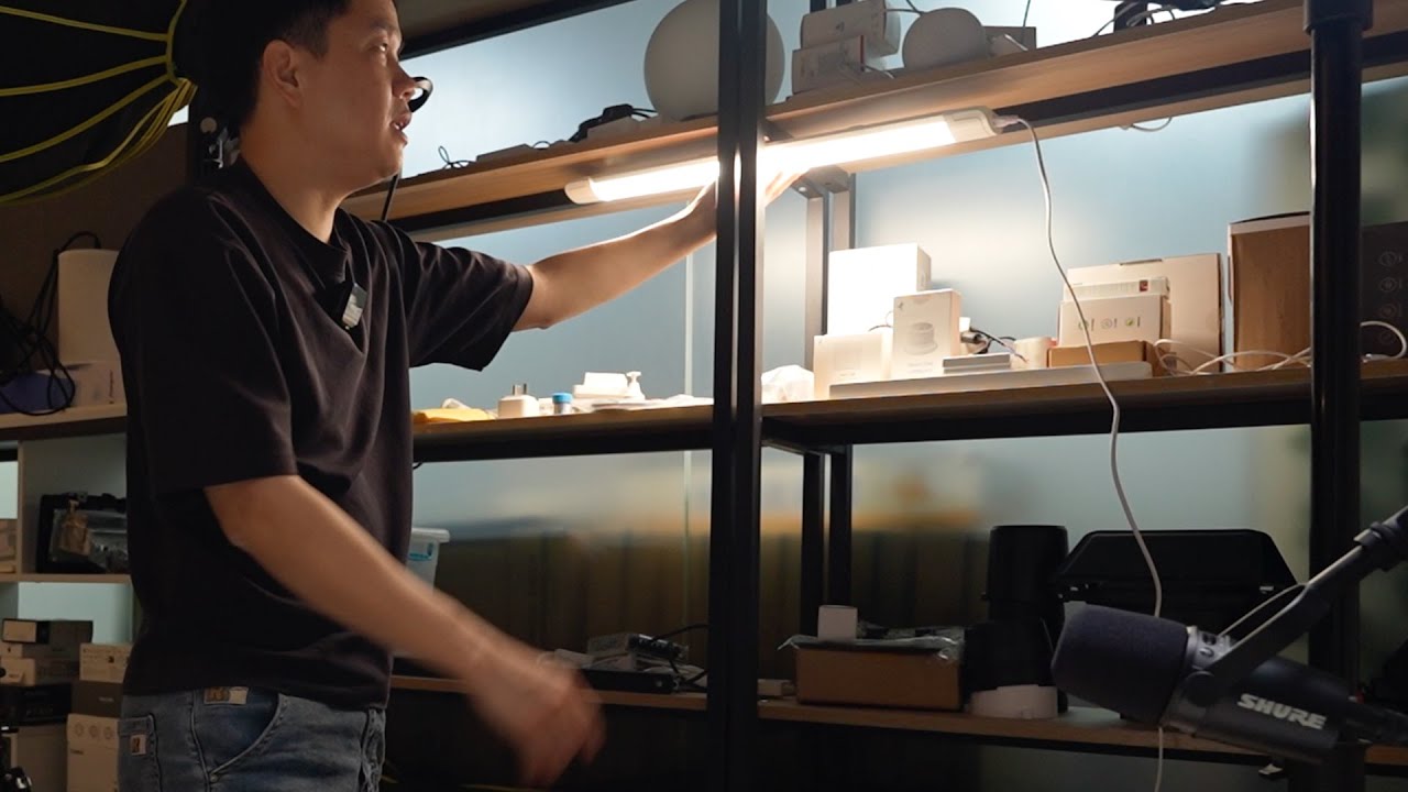 【做了个灯】局部补光，这种灯管很好用，灯光素质非常高
