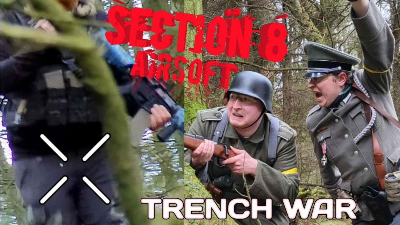 SECTION 8 AIRSOFT - PINNED DOWN BY ENEMIES