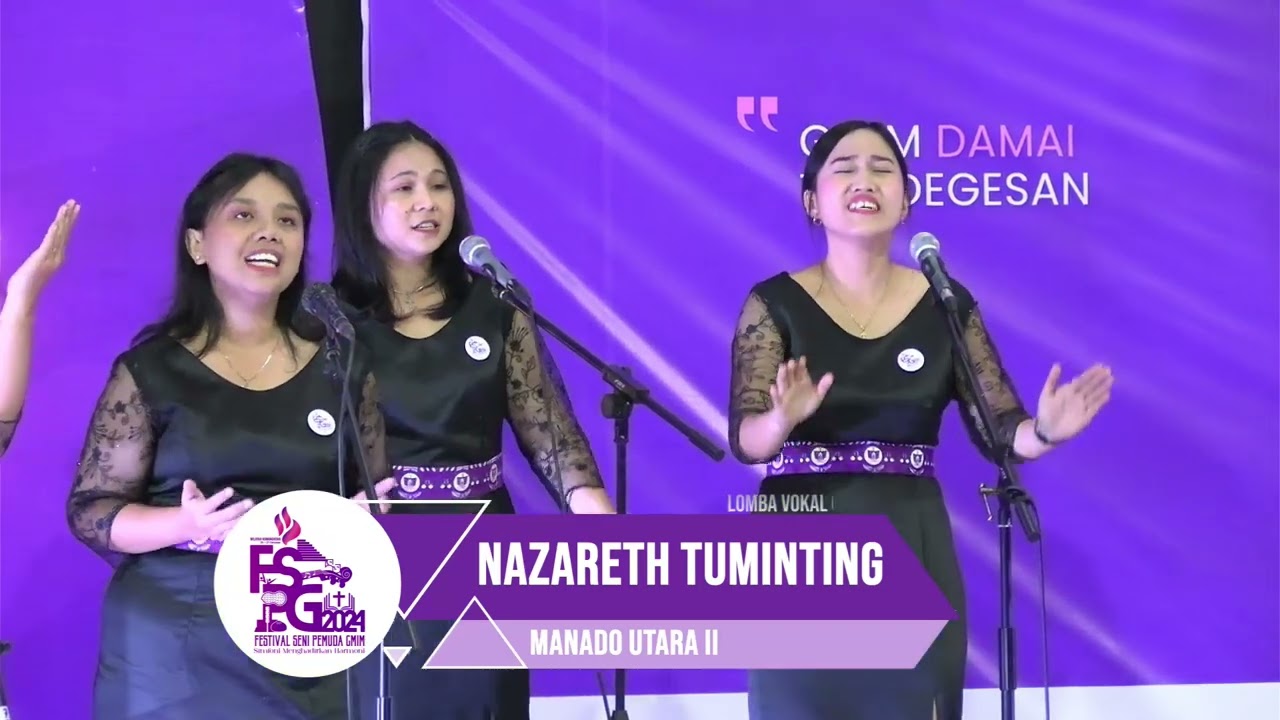 PENTING (Pemuda Nazaret Tuminting) | FSPG 2024 | VOKAL GRUP SERI B