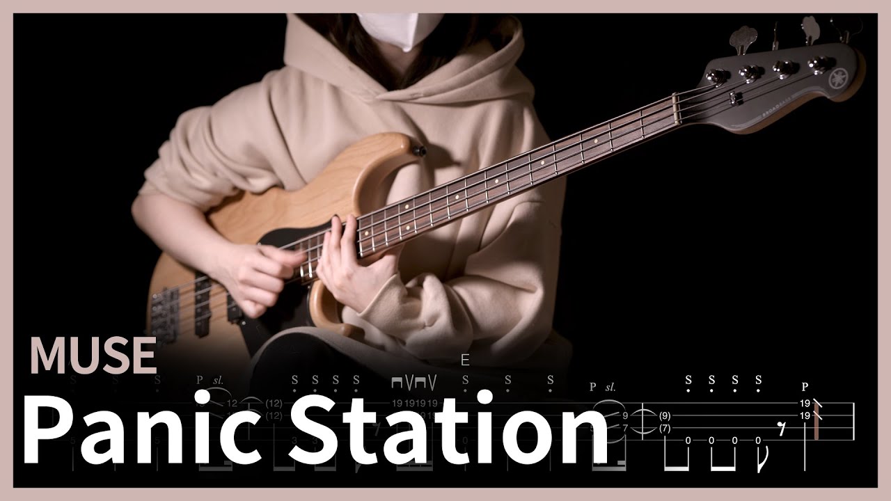 277. (Slap) MUSE - Panic Station 【★★★★☆】 (Bass Cover) | 베이스 악보[TAB]