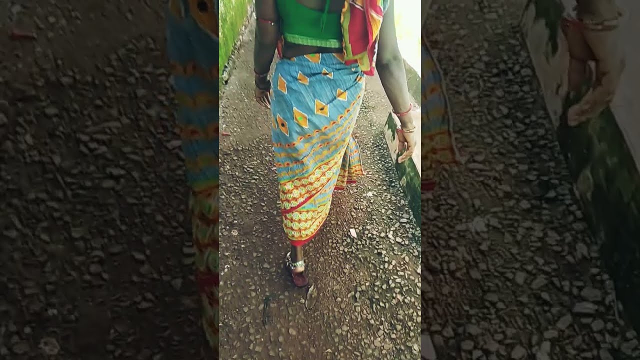 Aunty walking