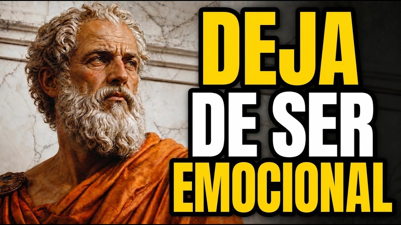 8 Lecciones Estoicas para Dominar la Mente y Dejar de Ser Tan Emocional | Estoicismo
