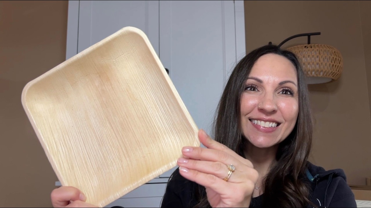 HONEST REVIEW - Eco Soul Palm Leaf Disposable Plates