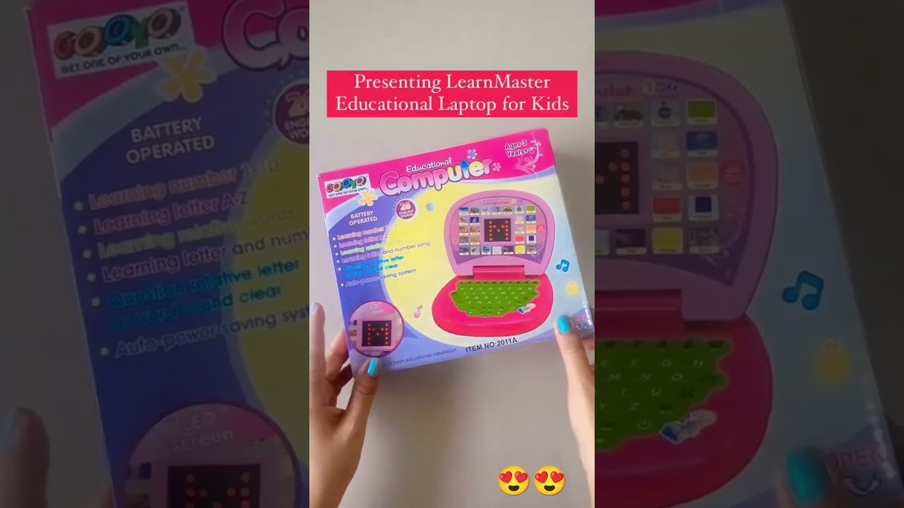 kids learning laptop 