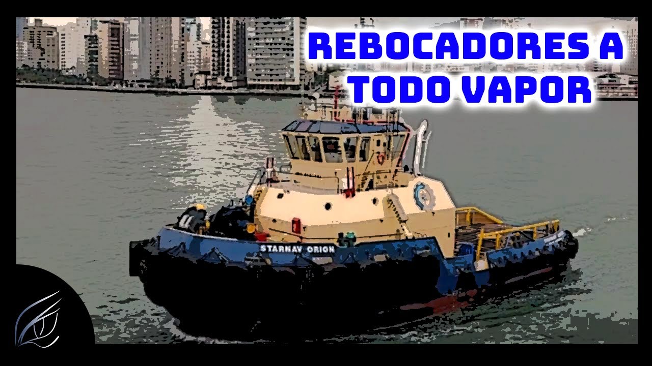 Porto de Santos - Rebocadores a todo vapor