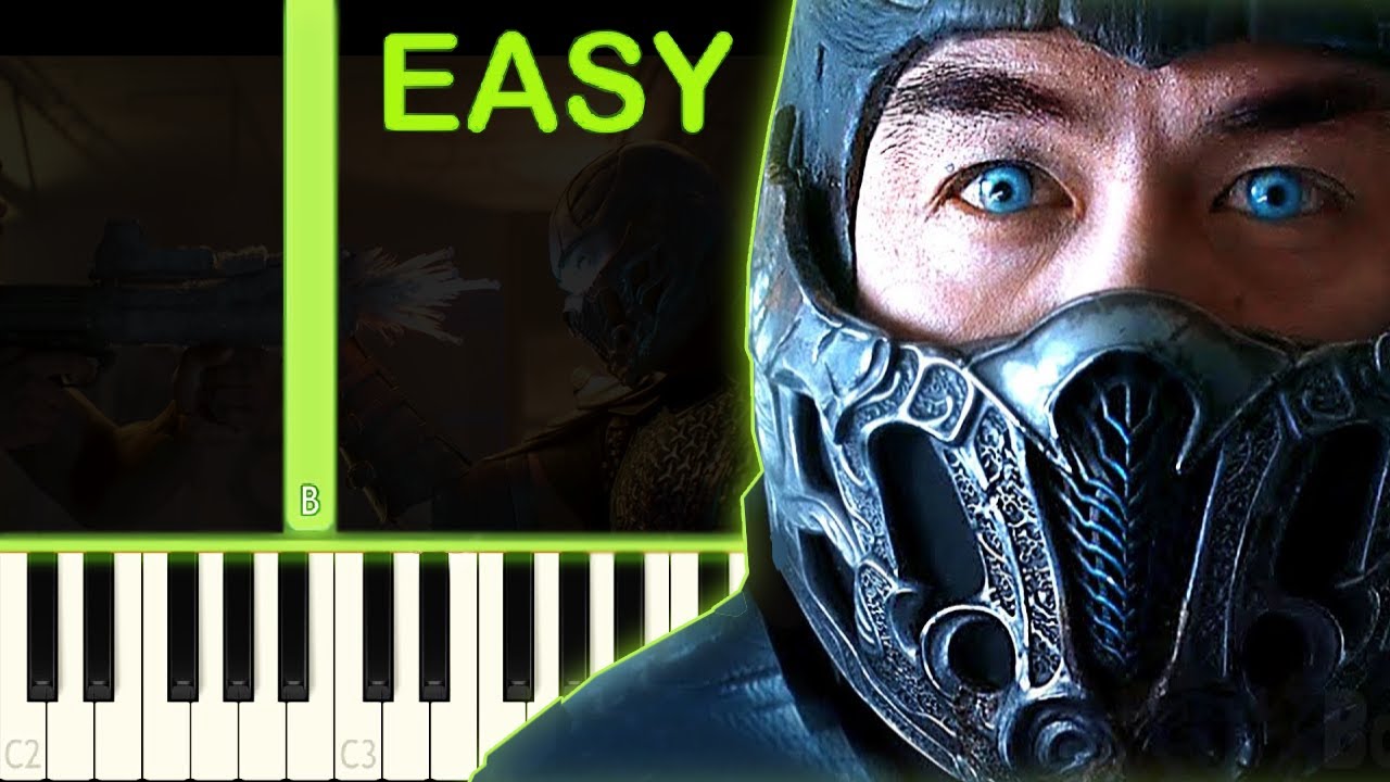 MORTAL KOMBAT - EASY Piano Tutorial