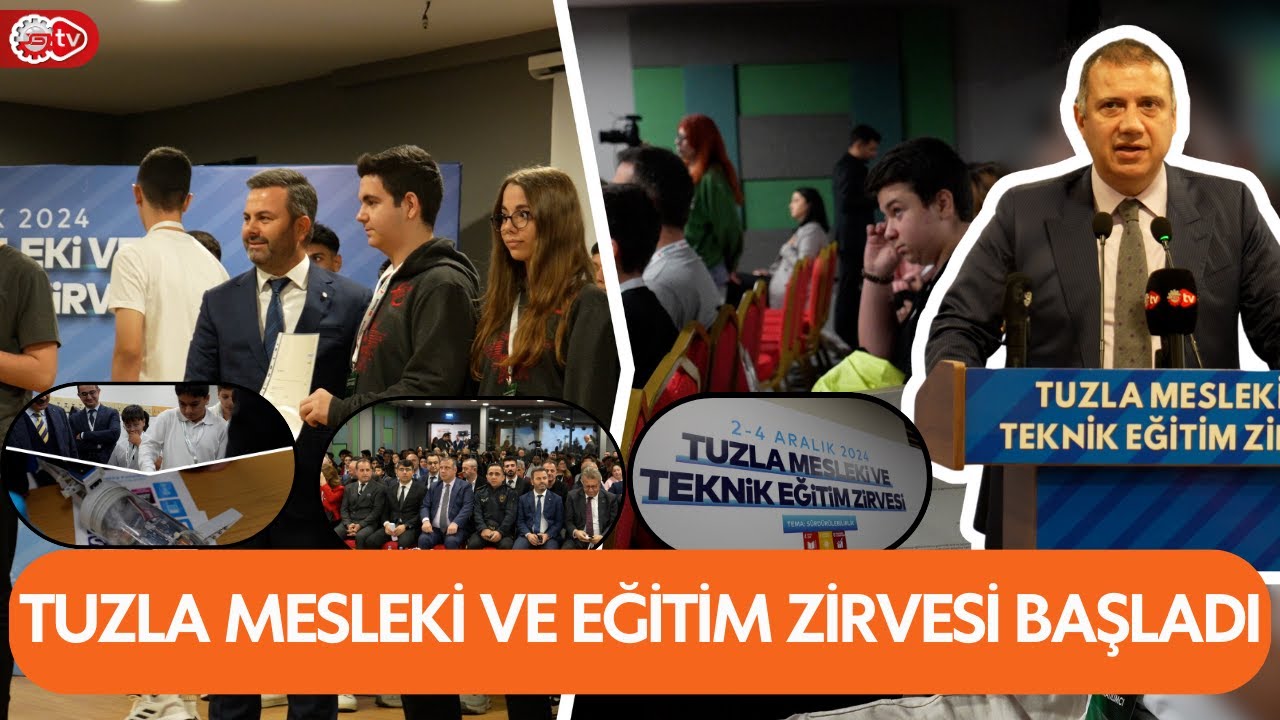 Tuzla'lı Öğrenciler Mesleki ve Teknik Eğitim Zirvesi’nde Buluşuyor!