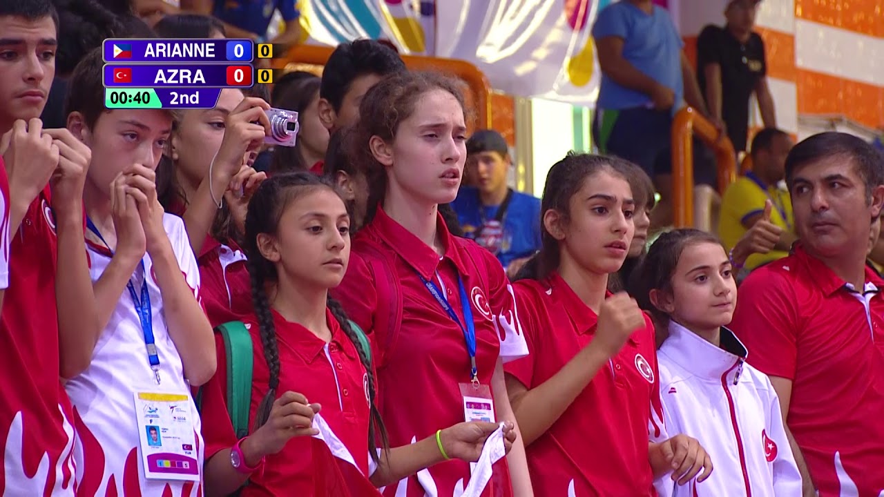 [FEMALE -37kg] 3rd WORLD TAEKWONDO CADET CHAMPIONSHIPS FINAL