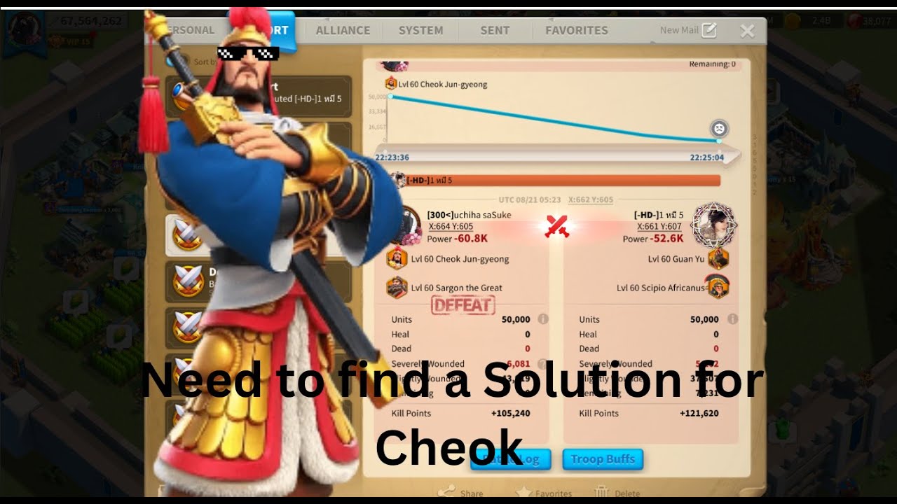 Why i Maxxed Out Cheok In Rise of Kingdoms
