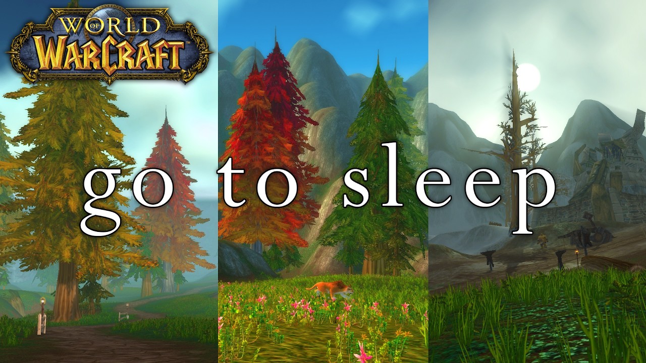 WoW Classic music to help you sleep... (Alterac Mountains- music & ambience)