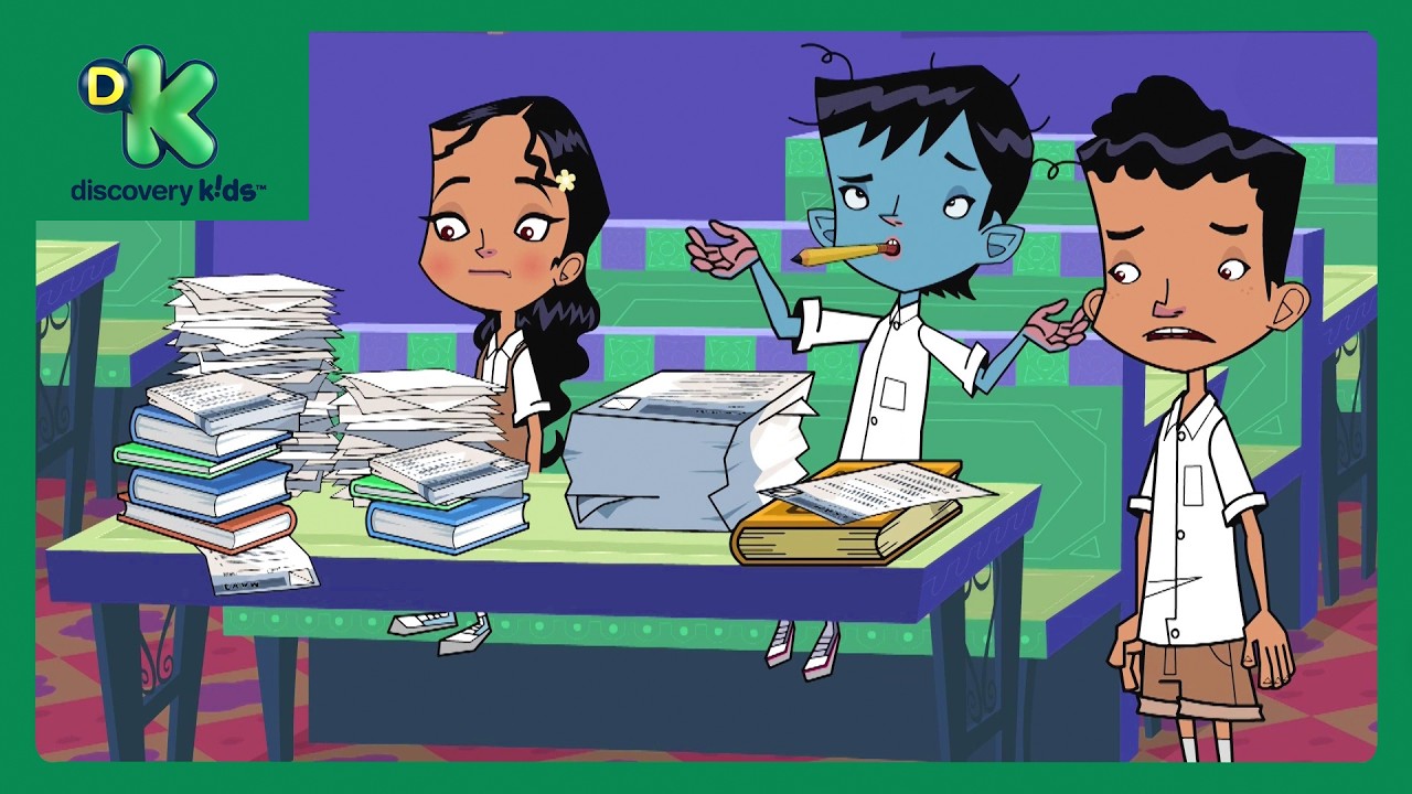 Kris Roll No 21🪈| Maharaj Ka Homework Trap! | Best Cartoon 😍| Cartoon for Kids ✨| @DiscoveryKidsIN