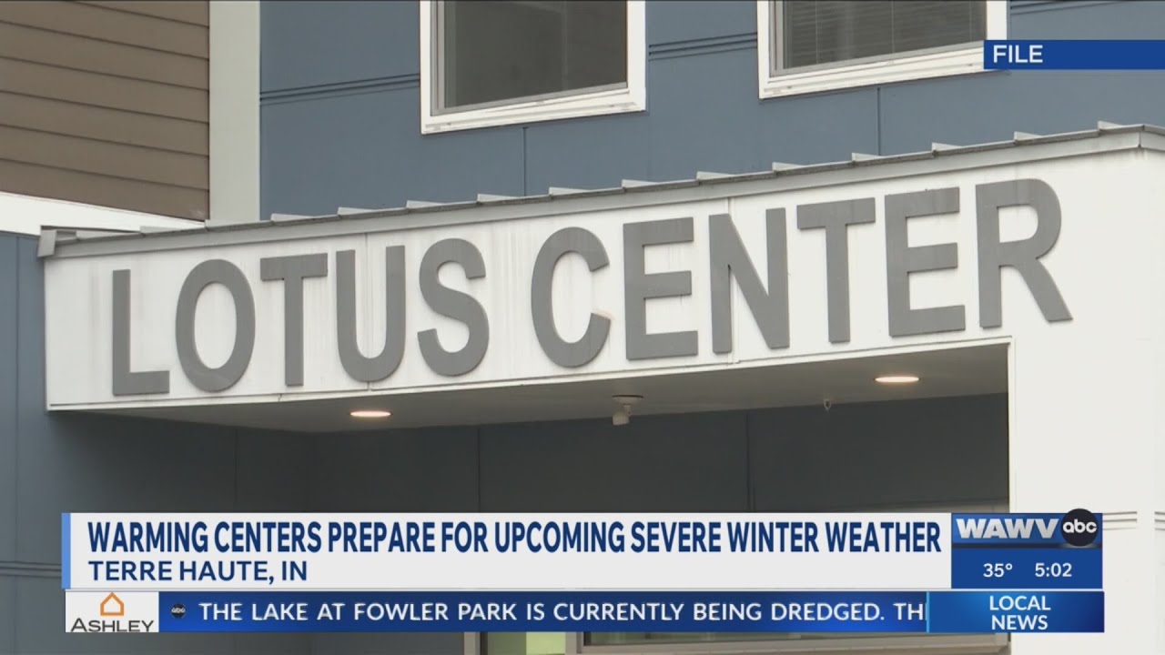 Warming centers prepare for upcoming severe winter weather