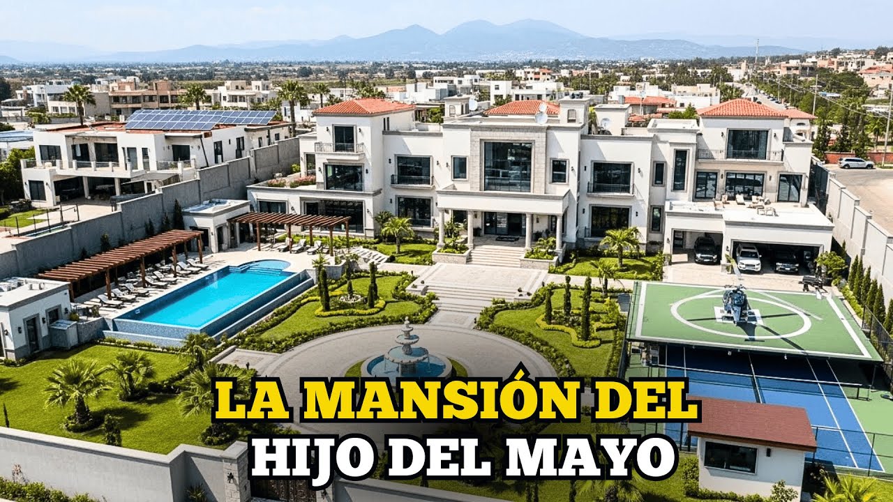 La Verdadera Historia de la Mansión de El Vicentillo Zambada del Hijo del Mayo | Historia Completa