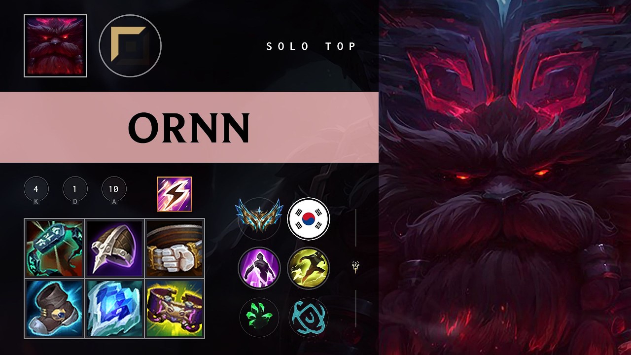 (HLE Gumayusi) Ornn Top vs Vladimir - KR Challenger Patch 26.10