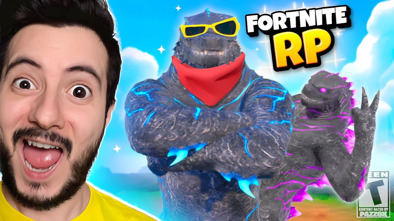 DOPPIARE MALE GODZILLA IN TEMPO REALE Su FORTNITE Capitolo 6 Stagione 1