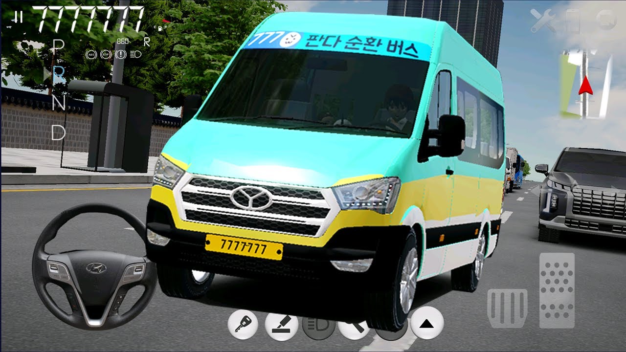 [모바일게임] 버스! 승합차! 밴! 모든것이 가능한 쏠라티 업데이트!!! 3D운전게임4.0 프로젝트 : 서울