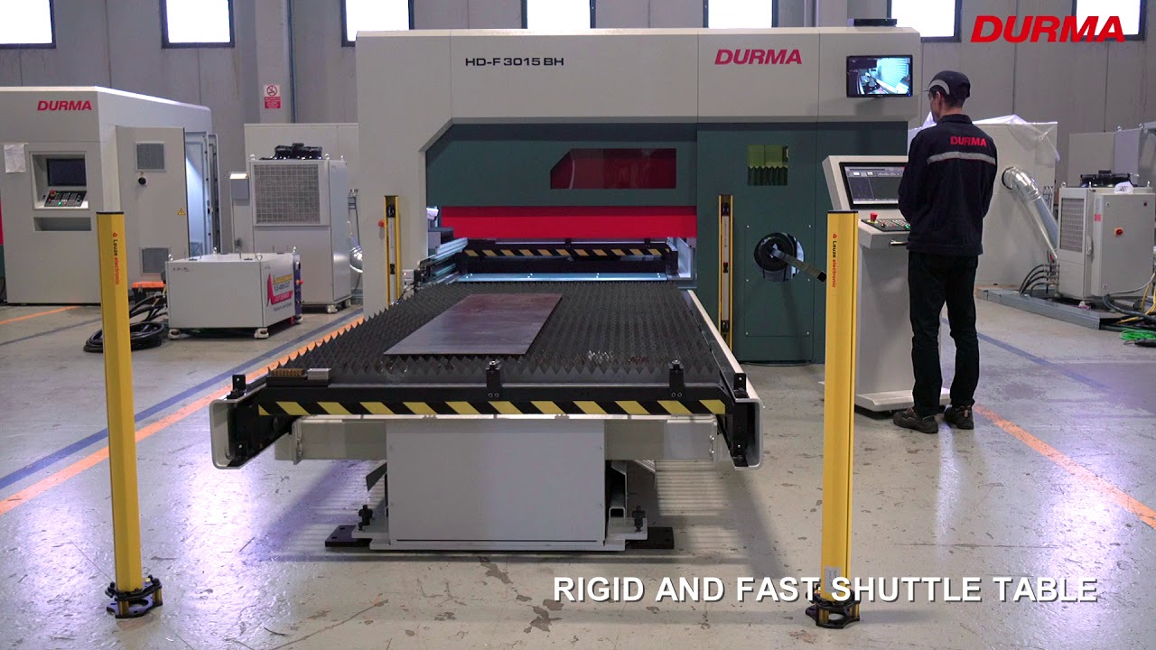 МАШИНА ЛАЗЕРНОЙ РЕЗКИ DURMA, модель HD-F 3015 BH