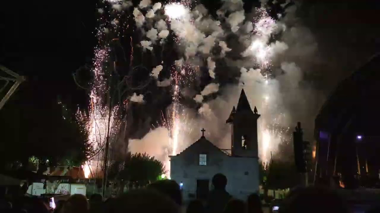 Festas da Glória do Ribatejo 2023 - Final do fogo de artifício