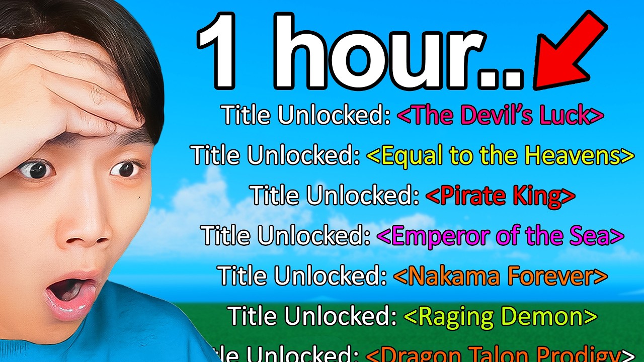 Can I Get Every Title in 1 Hour?
