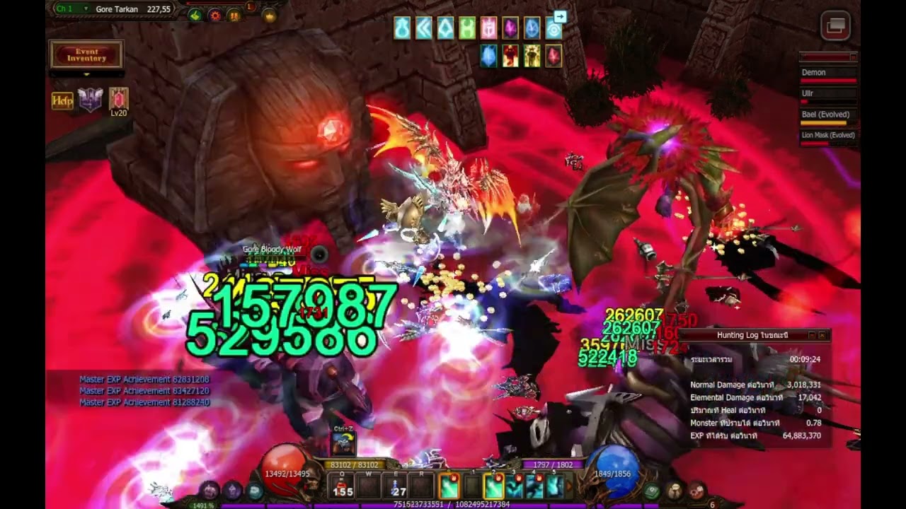 Mu Webzen Season 18.2-2 - Slayer Renewal LV1494 solo Gore Tarkan
