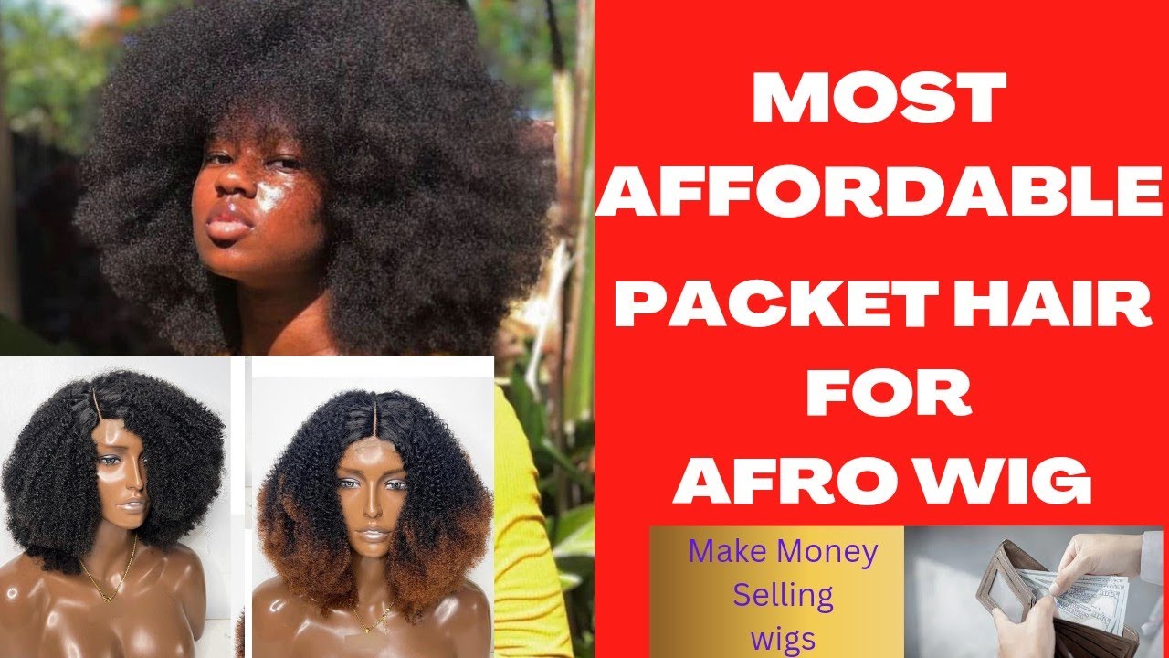 7 Best Packet Hairs For Afro Wig -  Very Cheap With Free Closure