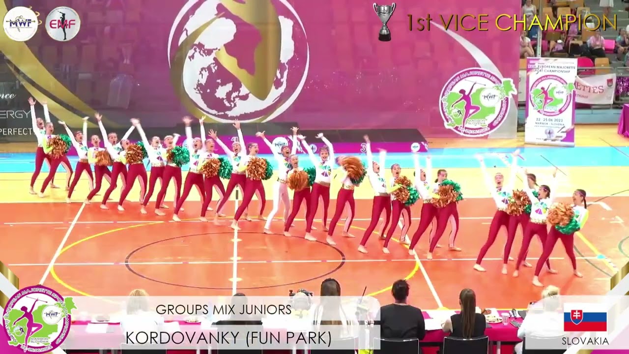 MWF/ 🏆 EUROPEAN 1st VICE CHAMPION 2023. 🏆GROUP MIX JUNIORS / KORDOVANKY - SK