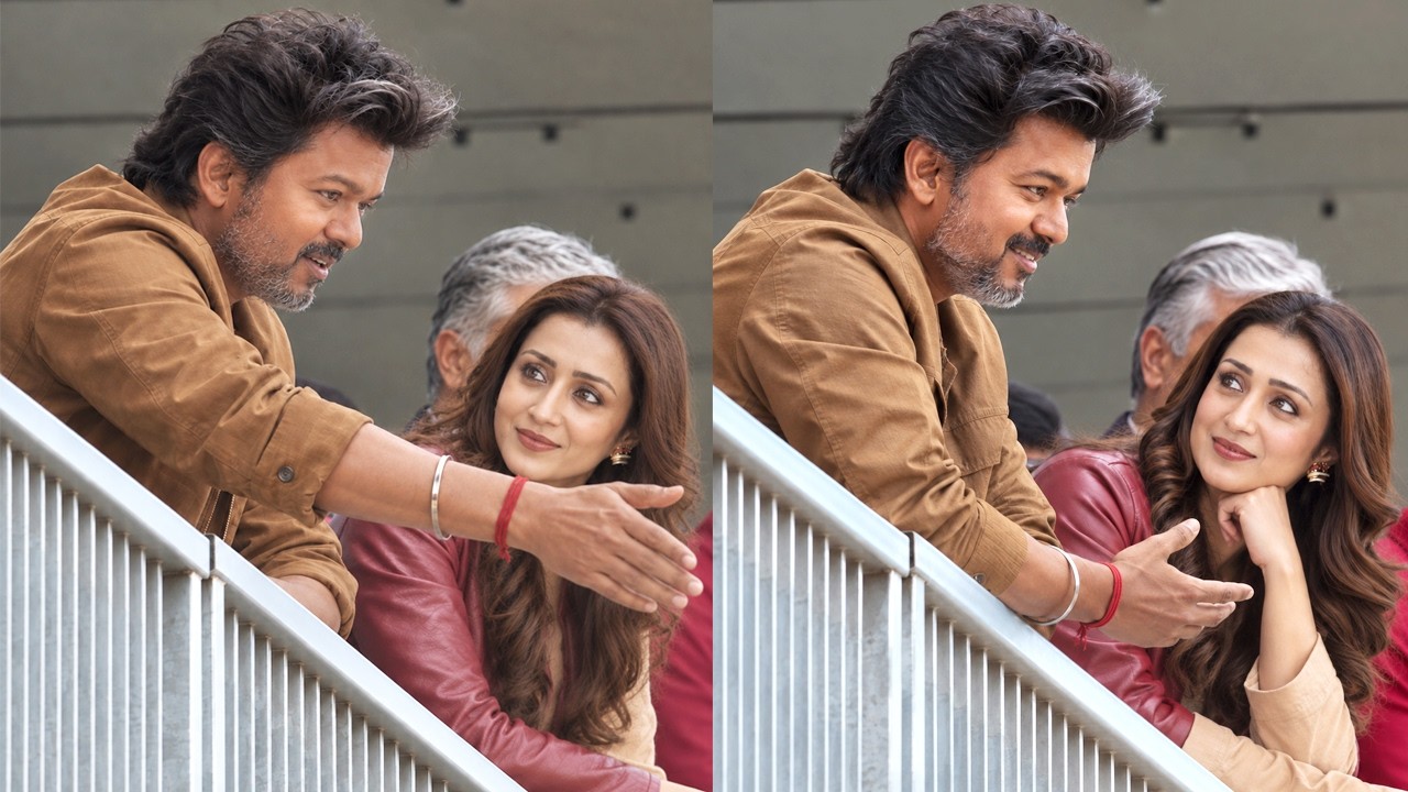 Vijay Trisha London New Video 🩷 Ajith Kumar | CM Vijay - Aadhav Arjuna | Sangeetha Vijay Divorce