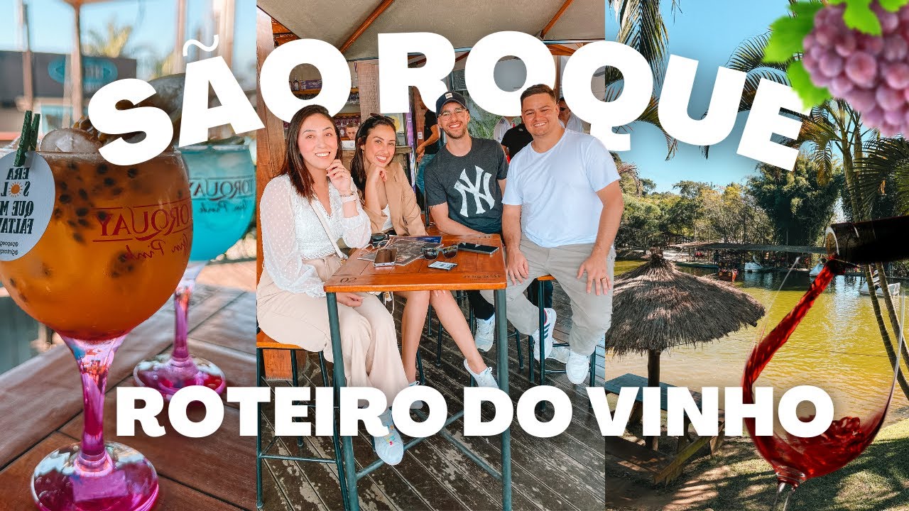 UM DIA em S&Atilde;O ROQUE no Roteiro do VINHO! 🍷