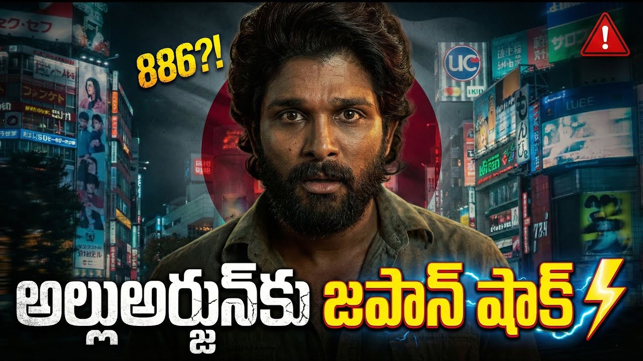 Pushpa 2 Japan Box Office Opening | Shocking Ticket Sales || Gampala Raju