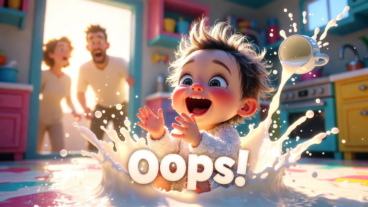 Oops I Did It Again 😅 | Big Mess Song for Kids | Fun Messy Learning Nursery Rhyme New 