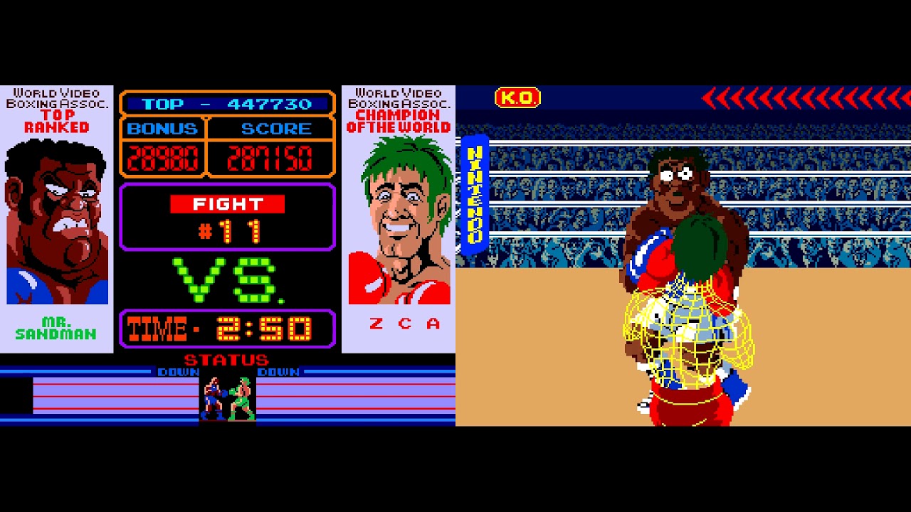 Arcade Punch-Out!! (Switch; Original Mode) - High Score [1,385,020 points]