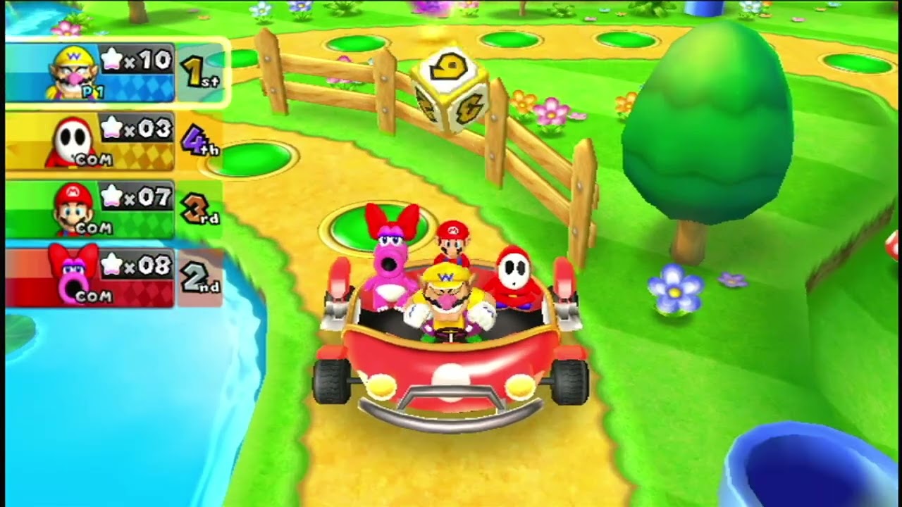 Mario Party 9: Solo Mode with Wario: Toad Road