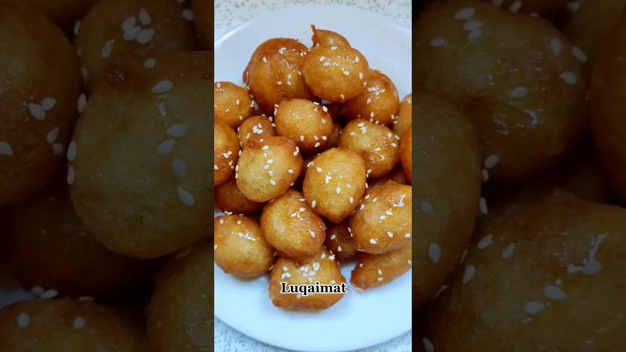 Luqaimat recipe - Arabian Sweet Dumpling Recipe | Arabic sweet dumplings | Arab dessert recipes