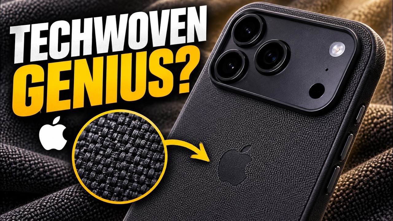 Чехол Apple TechWoven для 18 Pro/Max: стоит ли своих денег?