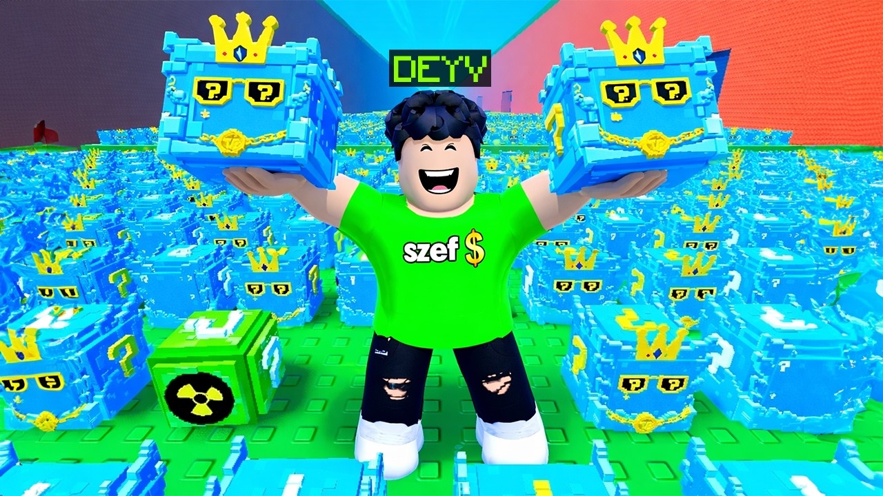 OTWIERAM ADMIN LIUCKY BLOCKI w TSUNAMI BRAINROT w Roblox!