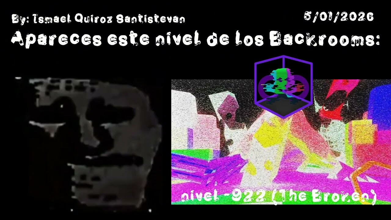 Mr increíble perturbado: Apareces este nivel de los Backrooms 