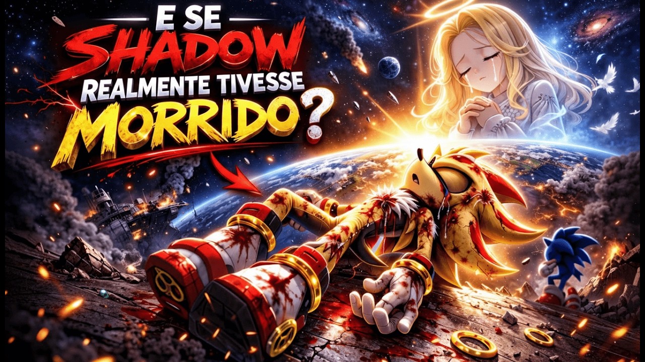 E SE SHADOW TIVESSE M0RRIDO EM SONIC ADVENTURE 2?
