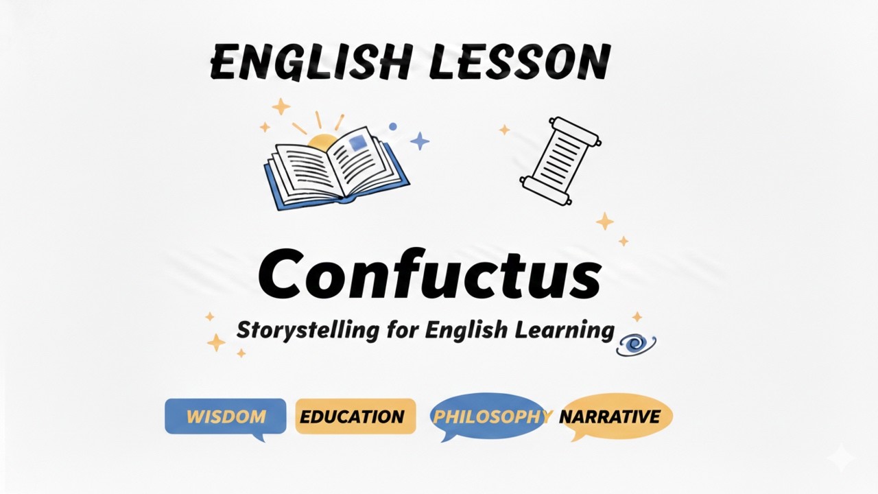 Learn English from Confucius – Stories & Vocabulary #English  #Stories  #Vocabulary  #Learning