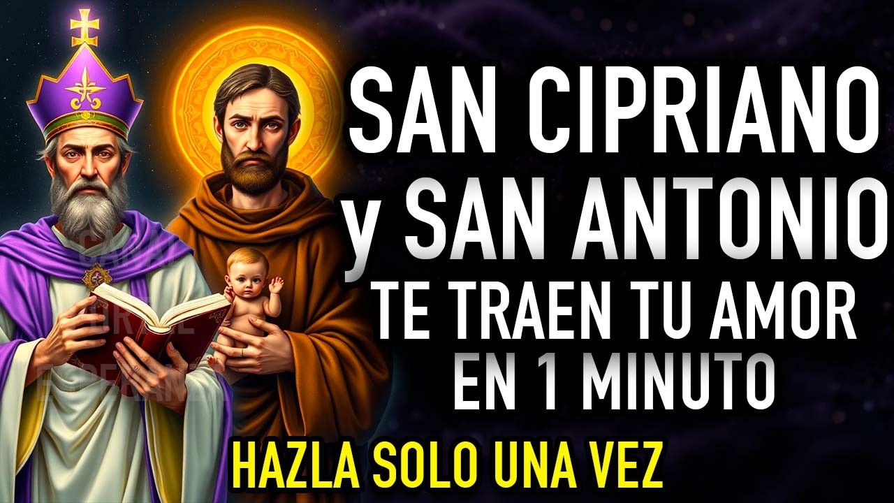 ORACIÓN PODEROSA a SAN CIPRIANO PARA QUE TE LLAME YA ( MUY FUERTE) DEL DESESPERO Y REGRESE EFECTIVA