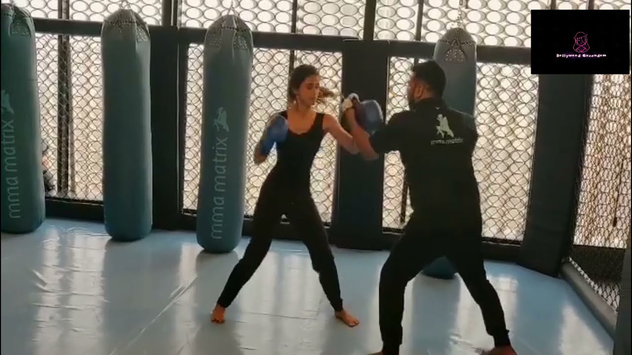 Disha Patani boxing tiktok video!