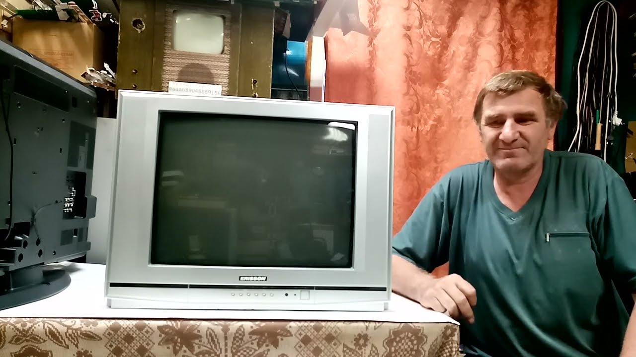 Ремонт телевизора Erisson 2105 часть-1